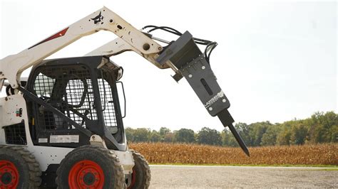 skid steer breaker cat|skid steer breaker attachment rental.